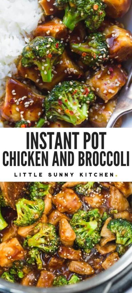 Instant Pot Chinese Chicken And Broccoli Little Sunny Kitchen