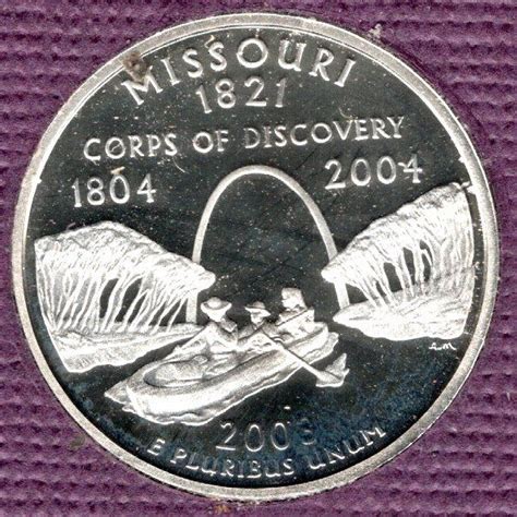 2003 S Missouri 50 States And Territories Quarters Silver Proof 03
