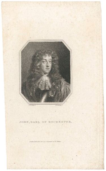 John Wilmot 2nd Earl Of Rochester Portrait Print National Portrait