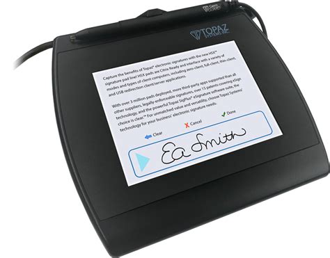 SigPlusLCD ActiveX Electronic Signature SDK - Topaz Systems