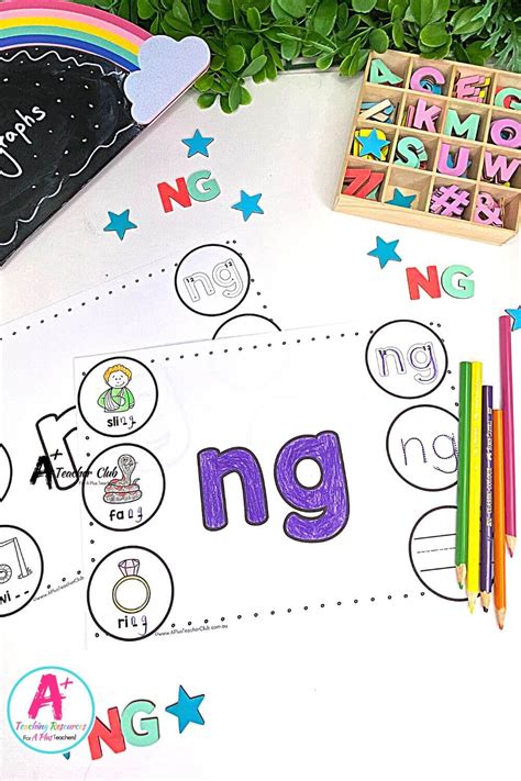Ng Digraph Activities A Plus Teacher Club