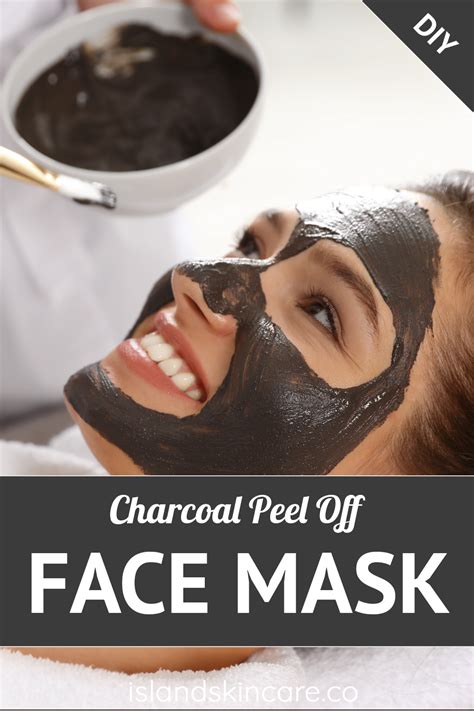 Diy How To Make Your Own Activated Charcoal Peel Off Face Mask