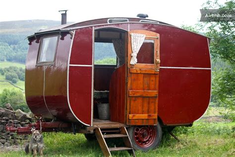 1930s Caravan In Appletreewick Retro Caravan Vintage Caravans
