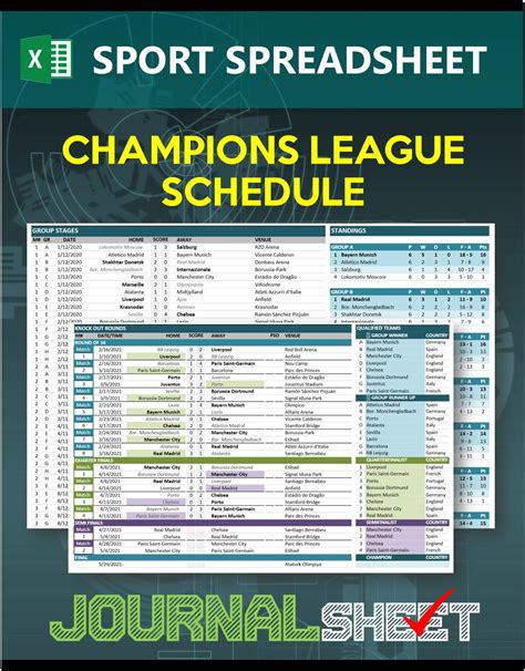 JS805-SS-XL UEFA CHAMPIONS LEAGUE 2020/2021 FIXTURES ...