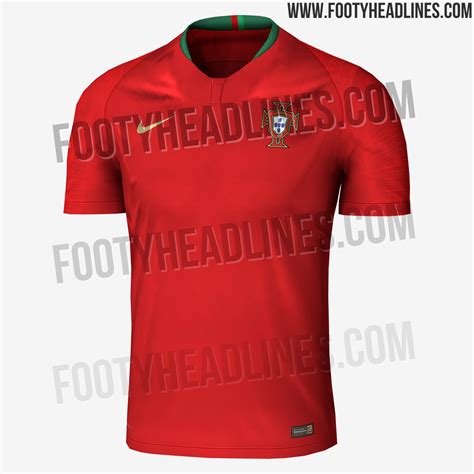 Exclusive Portugal 2018 World Cup Home Kit Leaked Footy Headlines