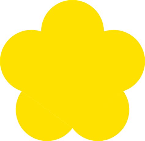 Yellow Flower Clip Art At Vector Clip Art Online Royalty