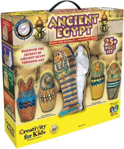 Creativity For Kids Ancient Egypt Kit Discover The Secrets Of Ancient