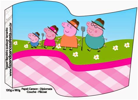 Peppa Pig at the Farm Free Party Printables. | Party printables free, Party printables, Free ...