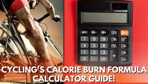Supercharge Your Ride Cycling Calories Burned Calculator