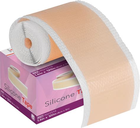 Healqu Scar Sheets Roll Medical Grade Silicone Scar Tape For Keloid