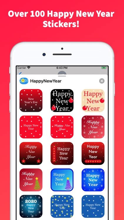 Happy New Year Emoji Stickers By Giovanni Rejon