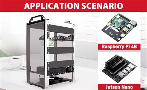 Geeekpi U Server Rack Deskpi Rackmate T Rackmount Server Case For Raspberry Pi B Network