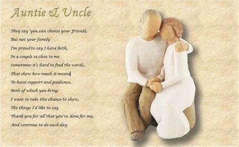 AUNTIE UNCLE Personalised Poem Laminated Gift EBay