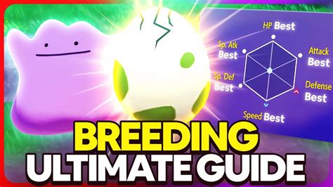 Ultimate Breeding Guide Perfect Ivs Natures Egg Moves Hidden Ability Pokemon Scarlet