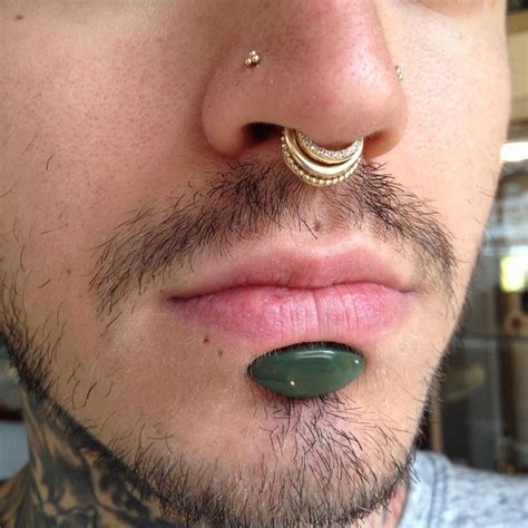Instagram Photo By Cocobul • May 19 2016 At 1144pm Utc Septum Piercing Men Septum Jewelry
