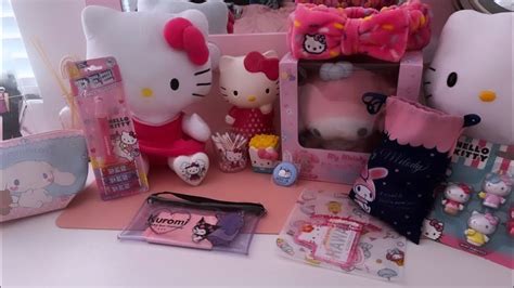 Asmr Mini Hello Kitty Sanrio Collection Youtube