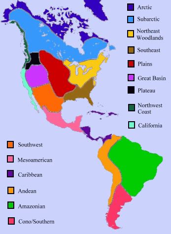 Native American Culture Areas | Native american culture, Native american language, Native american