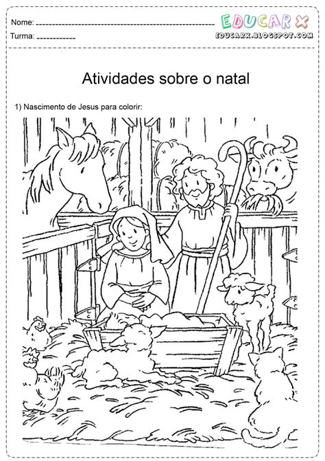 Atividade Nascimento De Jesus