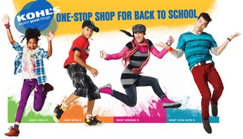 One Stop Back To School Shopping At Kohls 247 Moms