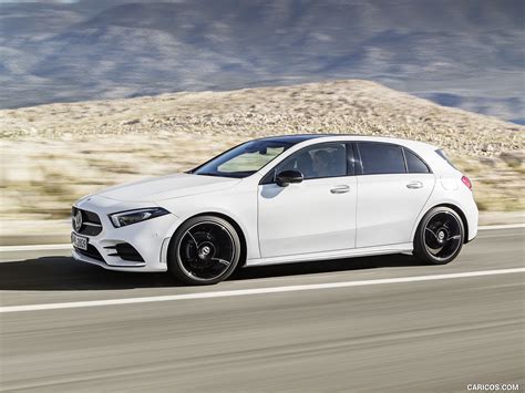 2019 Mercedes Benz A Class Color Digital White Pearl Side