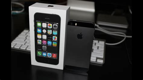 Space Gray Iphone 5s Unboxing Youtube