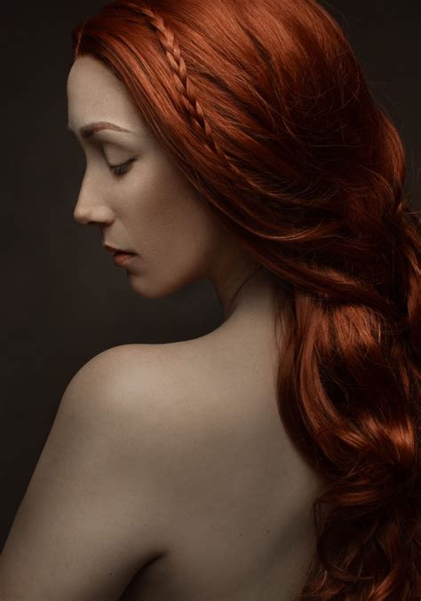 Boudoir Portrait Of A Redhair Woman For Inspiration In 2020 Fine Art
