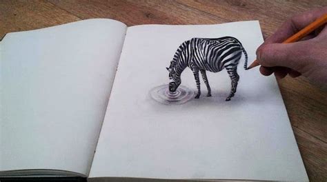 Dibujos A Lapiz En 3d De Animales