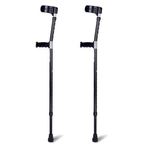 Ailsaya Adjustable Folding Metal Adjustable Folding Aluminum Crutches
