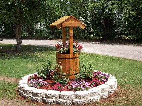 🌼 How To Build A Wooden Wishing Well Buildeazy Wishing Well Garden