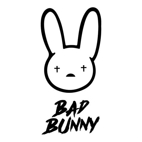Rabbit Bad Bunny Bunny Svg Bunny Tattoos Bunny
