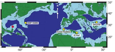 A Reconstruction Of The Late Cretaceous Early Paleogene Paleogeography