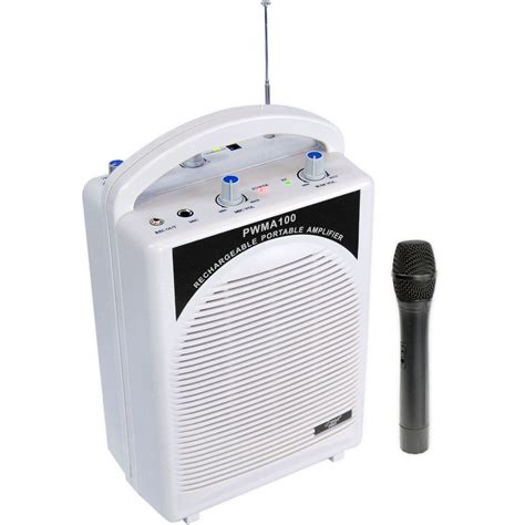 Pylepro Latest Portable Mini Pa Speaker System Built In Rechargeable