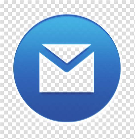 Email And Inbox Icon Email Icon Social Media Icon Gmail Icon Cobalt
