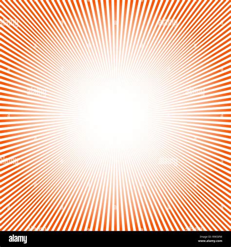 Abstract Sun Rays Background Vector Illustration Red Background With