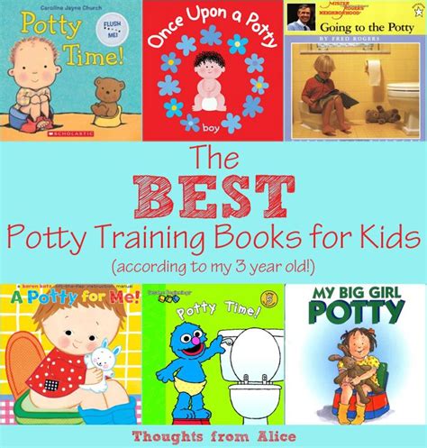 The Best Potty Training Books For Kids Potty Training Books Kids