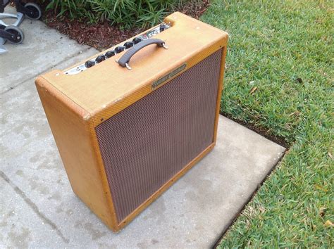 Fender Bassman 1959 Tweed 5f6 A Original And Clean Reverb