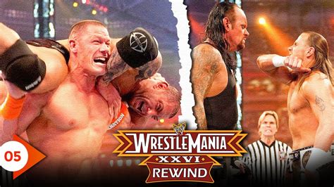 ⏪ Wrestlemania Rewind Ep 5 Wrestlemania 26 Undertaker Vs Shawn