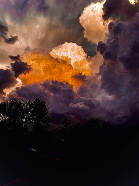 Storm Clouds At Sunset 5192022 Minnesota
