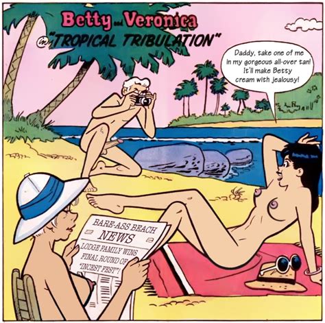 Rule 34 Archie Comics Beach Breasts Cactus34 Casual Female Hermione Lodge Hiram Lodge Human