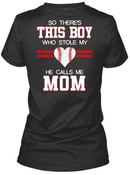 Official T Shirt For Proud Baseball Moms Baseball Mom Shirts Sports Mom Shirts Baseball Tee