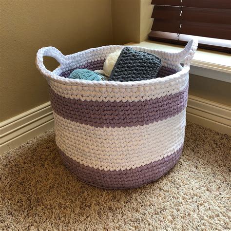 Crocheted A Basket To Hold My Yarn Rcrochet