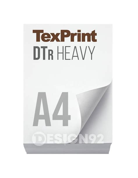 A4 Dtr Heavy Sublimatie Transferpapier Texprint