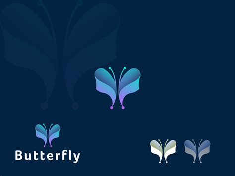 Butterfly Logo By Sohel Ahmed On Dribbble