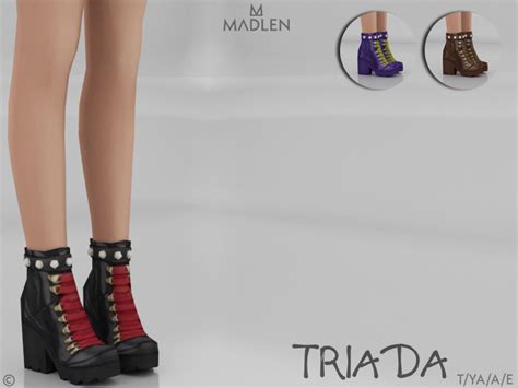 Madlen Madlen Triada Boots Mesh Modifying Not Allowed