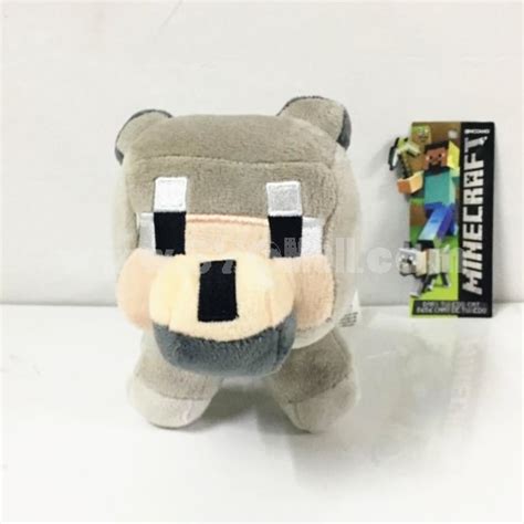 Minecraft Baby Wolf Plush Toys Stuffed Dolls 20cm8inch Sygmall