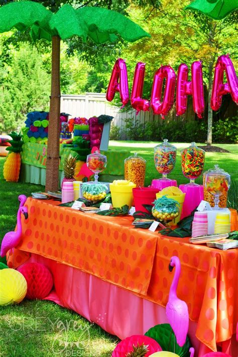 Luau Hawaii Beach Graduationend Of School Party Ideas Photo 1 Of