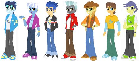 My Little Pony Equestria Girls The Boys By Owletbrigthness On Deviantart