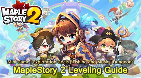 Learn everything there is to know about fishing in maplestory 2! MapleStory 2 Leveling Guide - Mini Game | Exploration Goals | Fishing and Music | Dungeons ...
