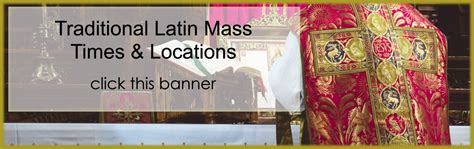 The Traditional Latin Mass Cleveland Tlm Friends