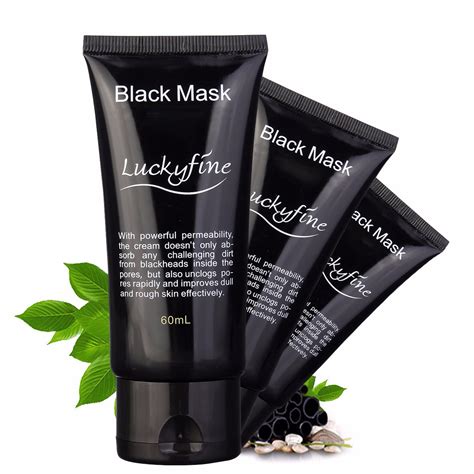 Luckyfine Deep Cleansing Blackhead Peel Off Removal Black Mask Smoothes Skin Pur Us599